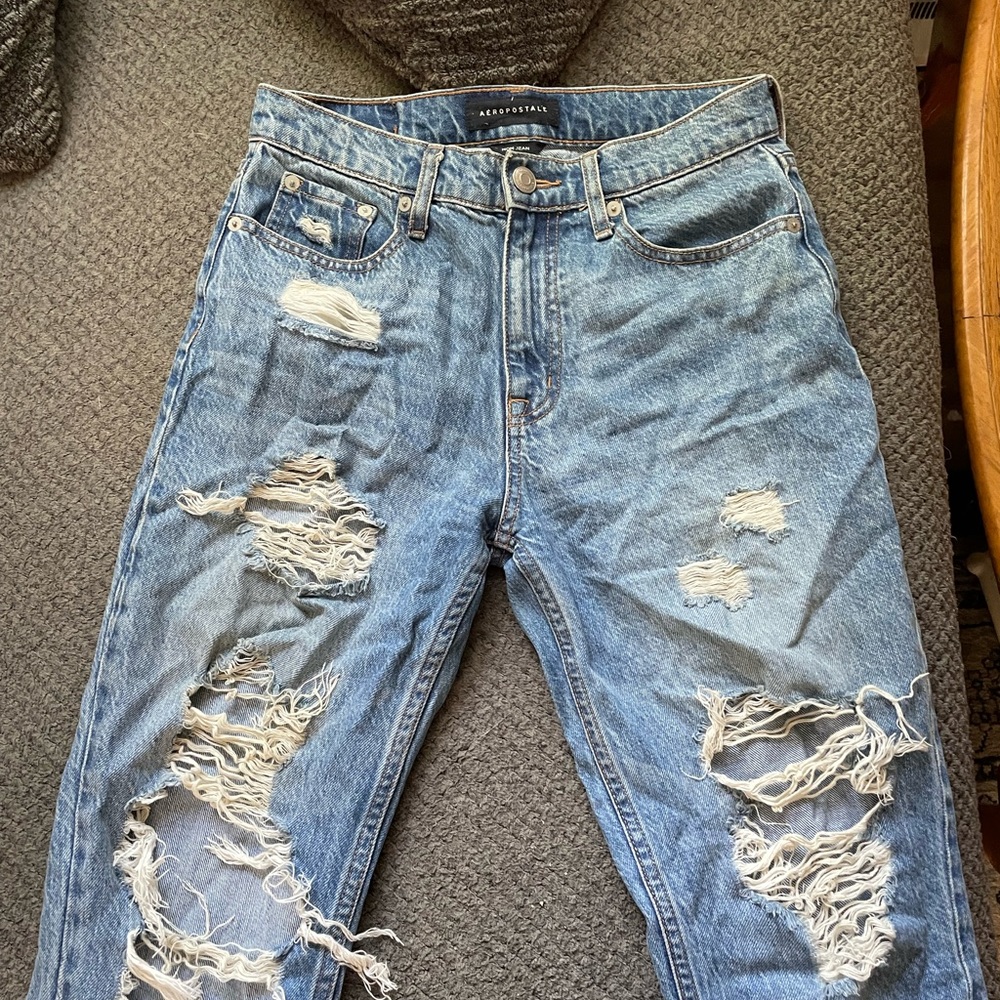 Aeropostale mom jeans